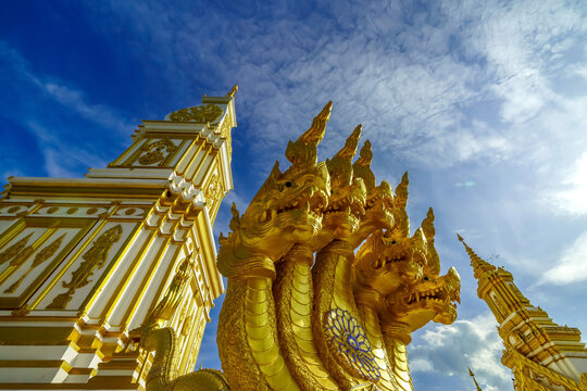 The beauty Naga (mythical serpent) of Phra That Phanom in Nakhon Phanom province makes it one of the must-visit places in northeastern Thailand.