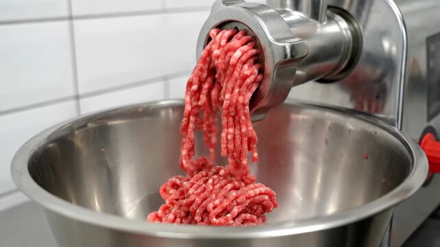 Meat grinder for grinding fresh meat, meat grinder for grinding fresh meat filling