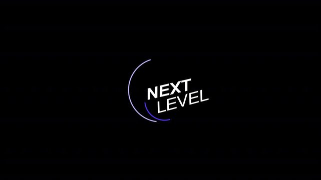 Next Level Minimal Kinetic Typography Text Animation with Circular Motion Graphic