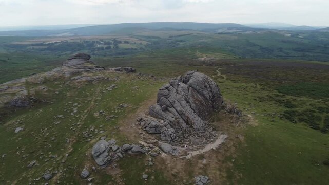 Parc national du Dartmoor, National Park, Haytor - Dartmoor