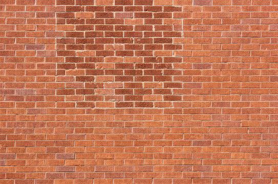 Close-up Building Detail Historical Brick Wall Located in Rural TX