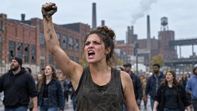 Angry Protesters