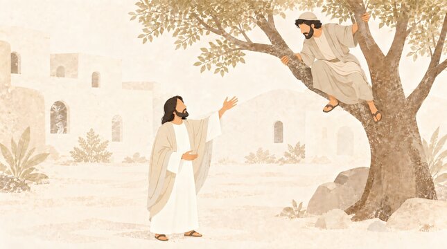 Nominandus_Jesus meets Zacchaeus