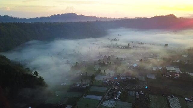 Pinggan Village Sunrise Mount Batur