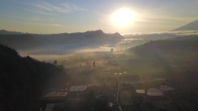 Pinggan Village Sunrise Mount Batur