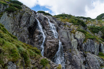 Siklawa, Wielka Siklawa - A waterfall in the Polish Tatra Mountains, one of the many attractions to be seen from the trail. © gubernat