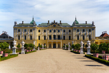 Obraz premium Pałacowe Ogrody Branickich w Białymstoku,Podlasie, Polska