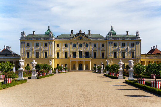 Pałacowe Ogrody Branickich w Białymstoku,Podlasie, Polska