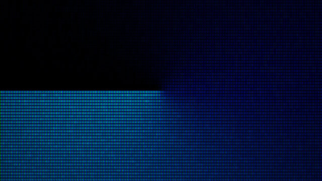 Dark Ultra-advanced Gradient Wallpaper. Next-generation Blue LCD Display Surface.