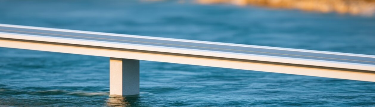 climate resilient bridge across a floodplain
