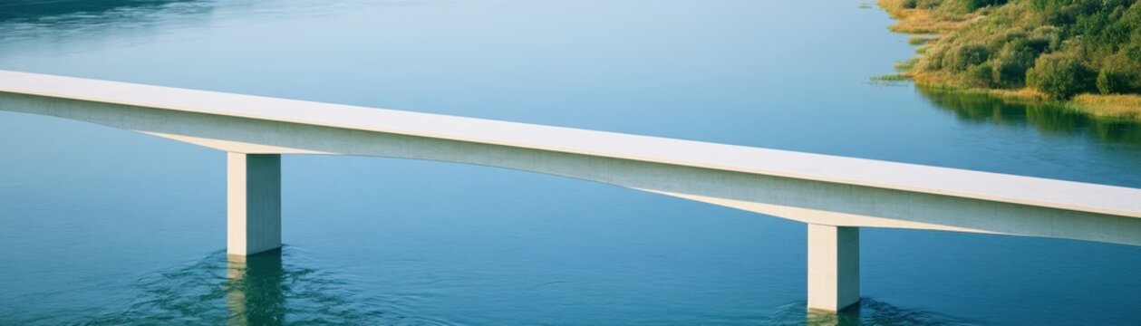 climate resilient bridge across a floodplain