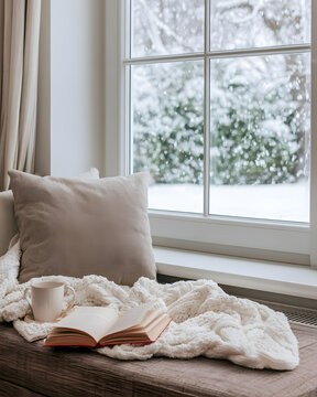 Cozy Winter Reading Nook
