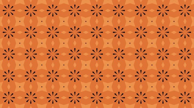 Orange and black geometric diagonal shape seamless loop background