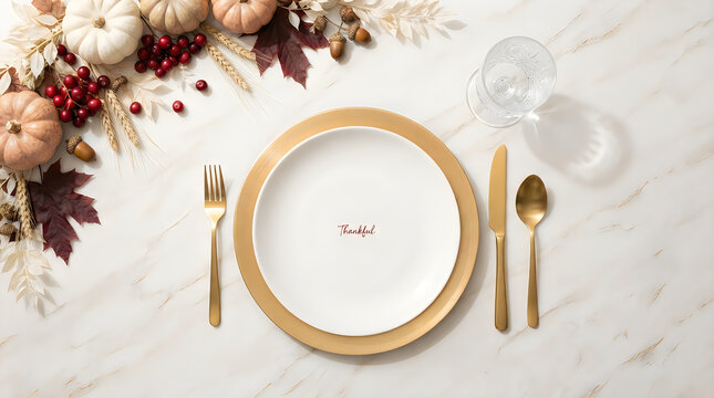 A beautifully set thanksgiving table evokes warmth gratitude and the joy of gathering with loved ones to share a delicious feast and create lasting
