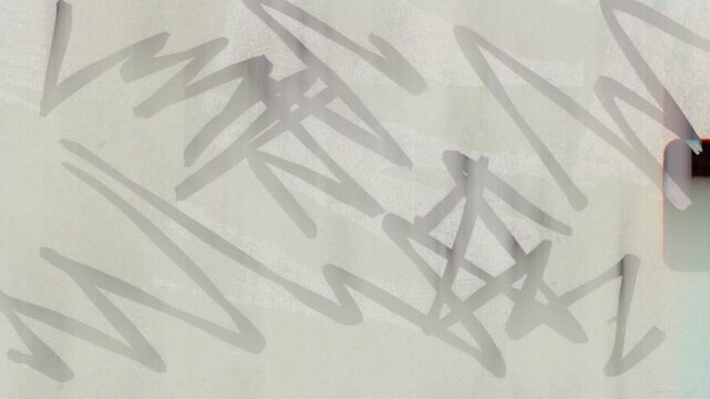 Abstract grunge scribble animation background loop