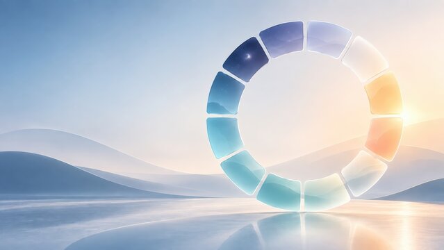 Circadian Wellness Ring Visualizing Daily Rhythm Focus Movement and Recovery