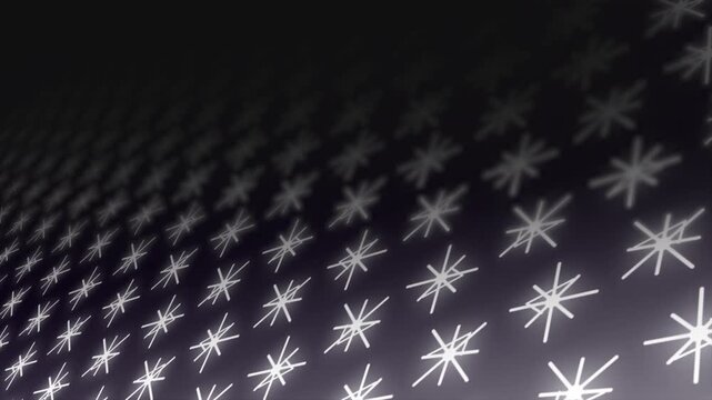 Abstract Animated Scribble Star Background