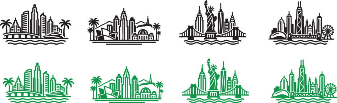 New York, Los Angeles, Chicago, Miami city ico