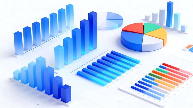 Various Data Visualization Charts for Business Analysis