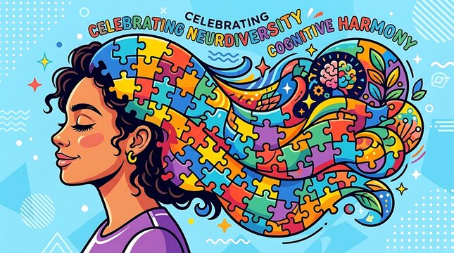 Prioritizing mental well being a colorful representation of inner thoughts feelings and the importance of self care and understanding