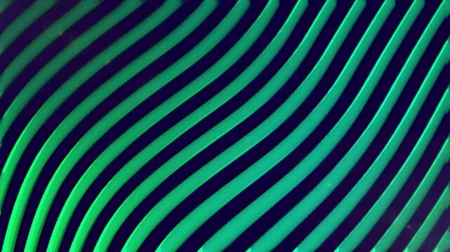 Abstract Green Wave Line Background 4K