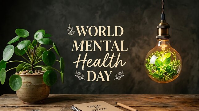 Prioritizing mental wellbeing a world mental health day focus on support awareness and destigmatization for all individuals