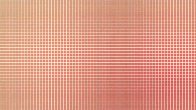 Abstract Grid Pattern Motion Background Loop with Warm Gradient Color