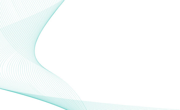 Abstract Turquoise Wireframe Wave Background.
Elegant abstract background featuring flowing turquoise wireframe curves.