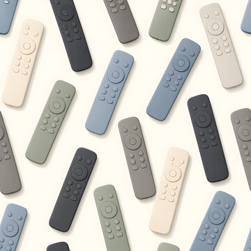 TV remote control isolated on white background for smart tv, home entertainment, and electronic device.