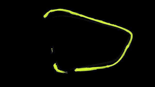 Animated Hand Drawn Highlight 05