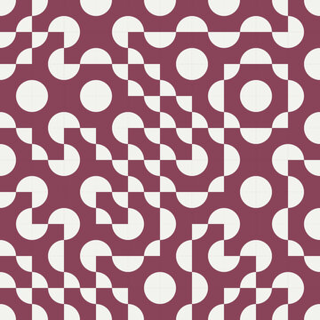 Motif de courbes fluides en sarcelle et baie sans couture