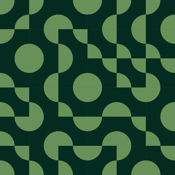 Motif de courbes fluides en bien-&ecirc;tre c&ocirc;tier sans couture