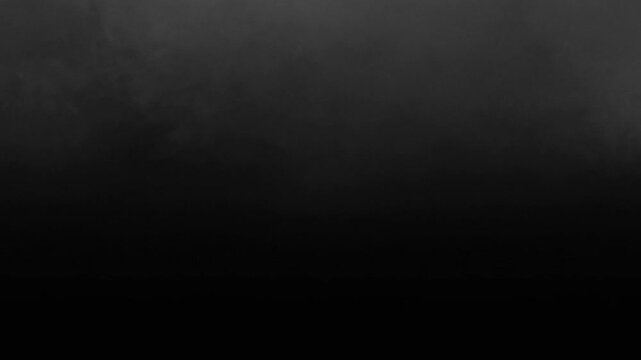 Neon red underworld text animated sequence against dark smoky background on transparent background