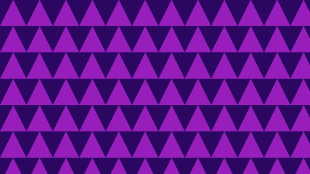 Geometric pattern of purple triangles forming a seamless and elegant background.