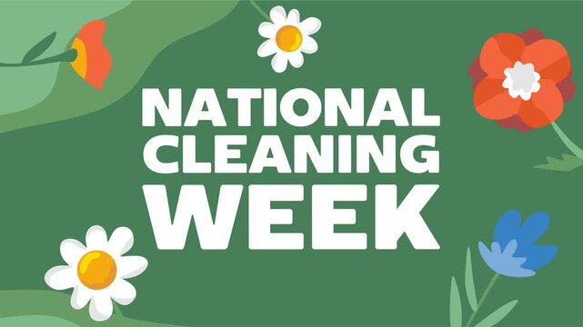national cleaning week for better cleanliness