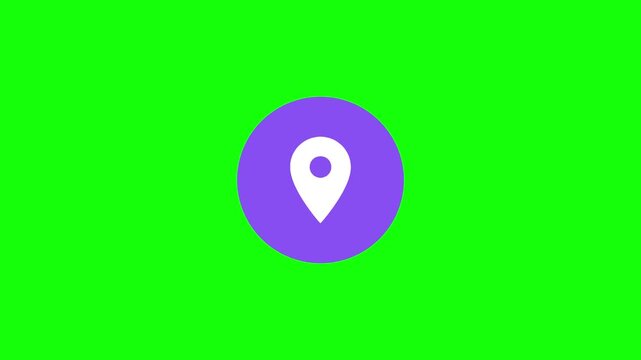 Location Pin Shaking in Place on a Round Chip