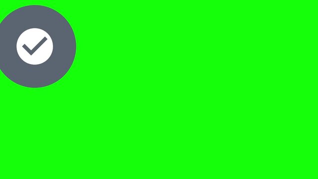 Check Circle Hopping across the Screen on a Round Chip