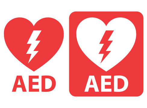 Automated External Defibrillator AED Icon vector