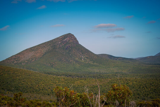 Australia, Toolbrunup Peak is the second-highest peak in the Stirling Range National Park, Western Australia, standing at 1,052 meters above sea level. It offers great 360-degree views from the summit