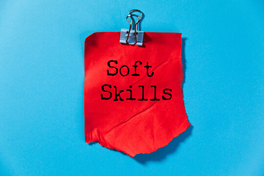 Soft Skills text on paper