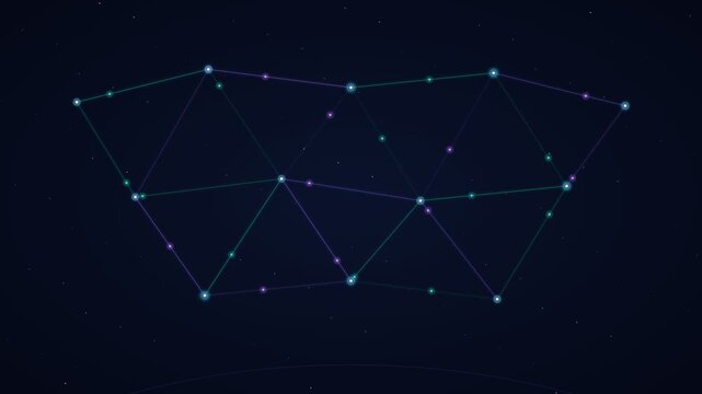 Inter satellite optical laser communication link transferring high bandwidth data in low earth orbit