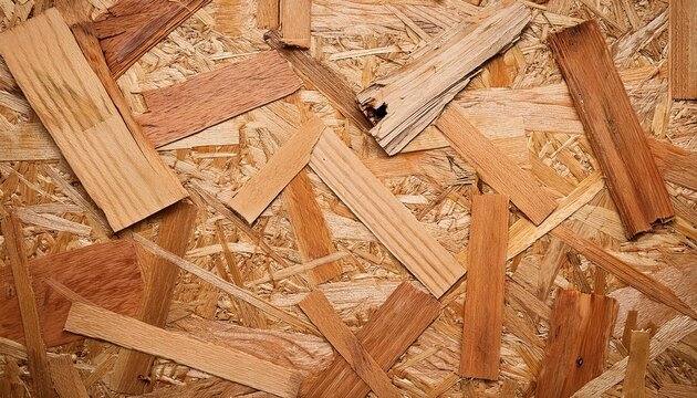 Osb Board Texture Background