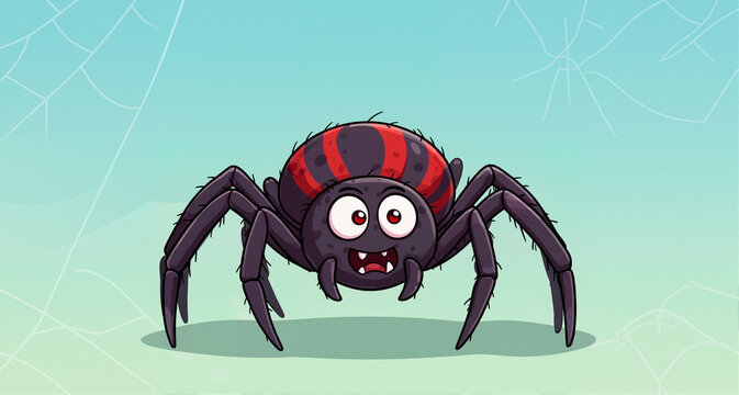 Cartoon spider