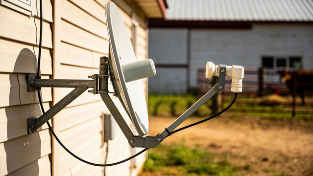 IoT sensor on farm building for smart agricultural monitoring and data collection