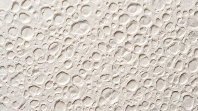 White textured ceiling with a circular crater hole pattern ceiling texture white surface circular holes textured plaster acoustic ceiling interior design building material