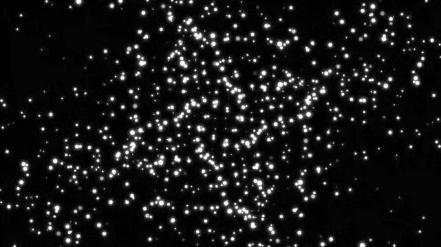 Luxury white sparkling star four line  trail animation, twinkling magic fairy dust motion effect, glowing particle burst path, decorative starlight graphics overlay, black screen background, 4k