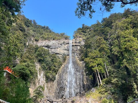 Nachi Waterfall in Nachi-Katsuura, Wakayama, Japan (Kumano Kodo Pilgrimage Route)