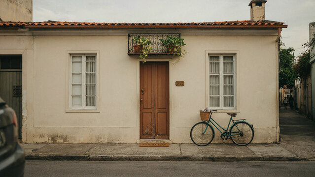 bicycle in the street