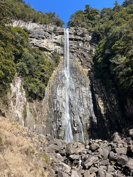 Nachi Waterfall in Nachi-Katsuura, Wakayama, Japan (Kumano Kodo Pilgrimage Route)