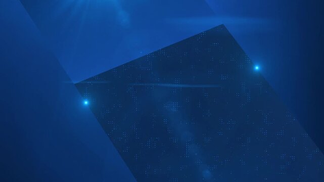 Dynamic Blue Geometric Polygon Triangles Animated Background  4K.